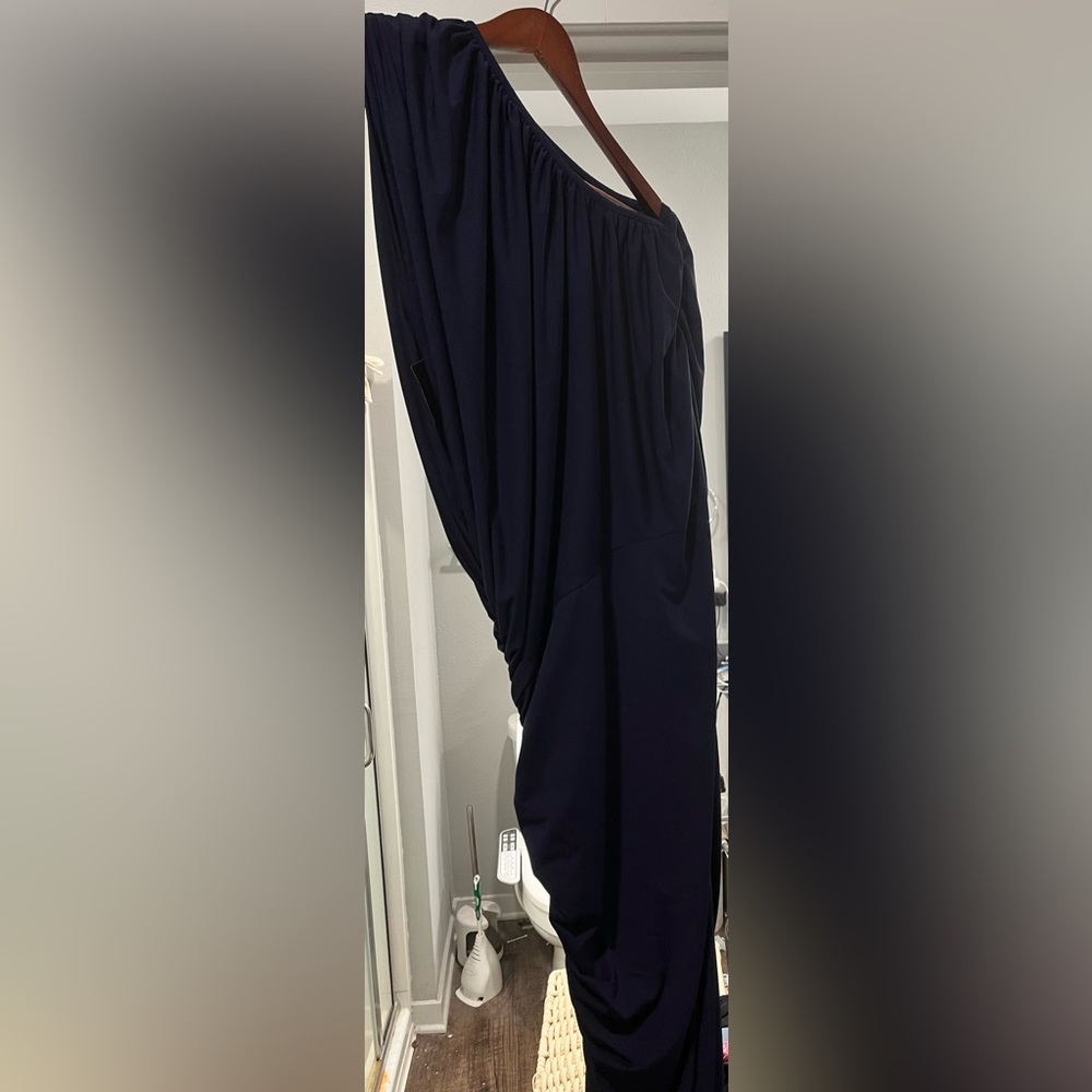 One shoulder Maternity dress